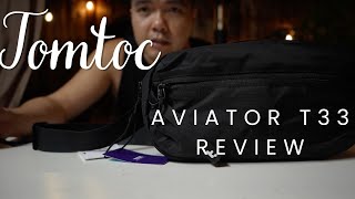 Discover the Tomtoc 35L T33 Aviator My Honest Review [upl. by Yentterb]