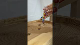 HABA Twin Pipe Slope amp Yellow Circle Slow Motion Marbles ASMR② marblerunhealing asmr [upl. by Stephie]