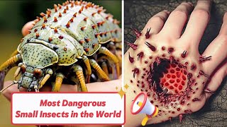 Top 10 Most Dangerous Small Insects in the World [upl. by Rellim]