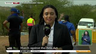 March against the Bela Act [upl. by Aielam]