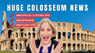 Exciting Colosseum news New ticket system new entrance new ticket [upl. by Bouchier]