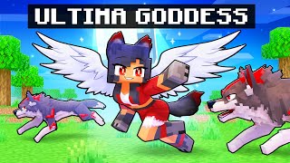 Playing as an ULTIMA GODDESS in Minecraft [upl. by Yanaj]