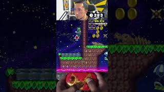 Luigi  squirrel suit  WORLD RECORD supermariomaker2 [upl. by Llenrrad]