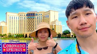 Room tour and exploring Coronado Springs and Gran Destino Tower  Disney Resort 2024 [upl. by Atibat470]