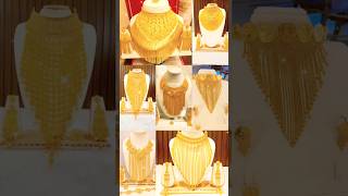 Latest gold jhalar necklace design necklace goldnecklace shortvideo fashion jewellery [upl. by Notfilc]