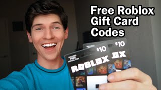 Free Roblox Gift Card Codes 2022  7 [upl. by Ahsieym341]