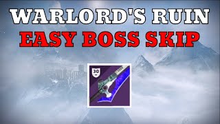 Warlords Ruin Easy Boss Skip [upl. by Elenaj]