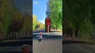 vfxhdI woke up and the ground collapsed It was😭🤯3D Special Effects😱 funny cute cutebaby shorts [upl. by Akerue]