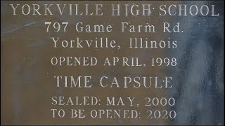 Yorkville High School Time Capsule Opening  December 14 2020 [upl. by Aihseuqal]