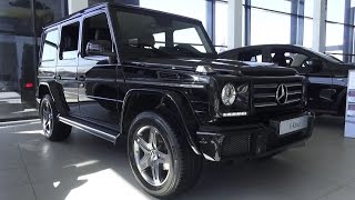 2016 MercedesBenz G 350d W463 Обзор интерьер экстерьер двигатель [upl. by Binky]