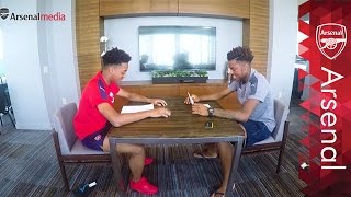 US tour special Chris Willock amp Chuba Akpom  Rapid fire [upl. by Persas]