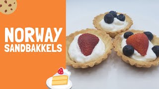 How to make Norwegian Sandbakkels [upl. by Ainahtan]