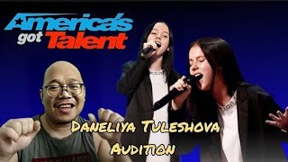 Reaction  Daneliya Tuleshova Sings Tears of Gold  Americas Got Talent 2020 Audition [upl. by Medor]