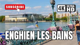 France EnghienlesBains 4K Walking Tour [upl. by Crosby]