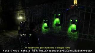 The Ghostbusters Game Walkthrough  Mission 7 Central Park Cemetery Part 7 [upl. by Rexanna588]