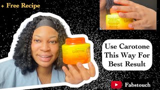 The Truth About Carotone Lotion  How To Use with Zero Side Effects  Whitening Cream Recipe [upl. by Rasec941]