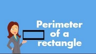 Finding the perimeter of a rectangleGeometry Help [upl. by Nileak]