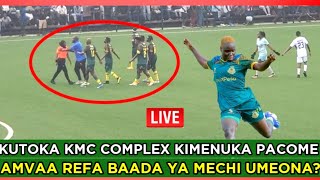 🔴liveKIMENUKA PACOME WA YANGA PRINCESS AMVAA REFA BAADA YA MECHI ATAKA KUMCHAPA MAKOFI UMEONA [upl. by Naawaj]