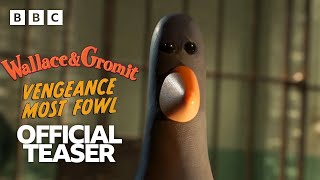 Feathers McGraw is BACK 😱  Wallace amp Gromit Vengeance Most Fowl  BBC [upl. by Rafe]