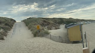 STRAND ZOUTELANDE Door de zee en mooi uitzicht vanuit de duinen [upl. by Livvie379]