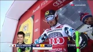 Marcel Hirscher  Riesenslalom in Garmisch Partenkirchen 2017 [upl. by Laws]