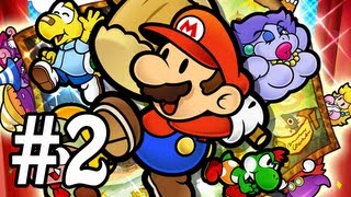 Paper Mario  La Porte Millénaire Lets Play  Episode 2 Live [upl. by Pownall]