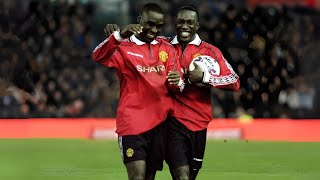 Dwight Yorke and Andy Cole partnership was ILLEGAL [upl. by Notsuoh610]