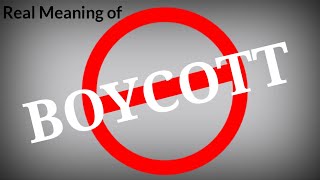 History Of English  Origin Of Boycott  First Boycott In Ireland Meaning of Boycott [upl. by Salomone]