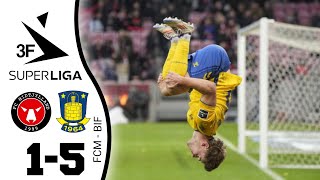 FC Midtjylland vs Brøndby 15 Highlights 3F Superliga [upl. by Ylurt]