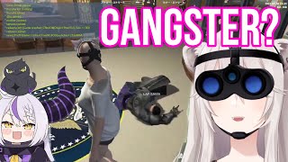 Shishiro Botan Thought Laplus Was A Gang Member  GTA V HololiveSub [upl. by Hsotnas]