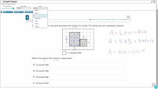 3rd Grade STAAR Practice Composite Area of a Rectangle 36D  2 [upl. by Glassman]