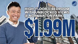 Normanton Park  High Floor 3Bedroom with 915sqft  Kent Ridge MRT  1990000  Seng Huat [upl. by Adin]