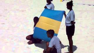 The Bahamas National Anthem at the FIFA Beach Soccer World Cup 2013 CONCACAF Qualifier [upl. by Enawyd]