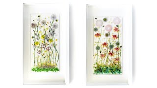 Fused Glass Tall Blossoms [upl. by Alag230]