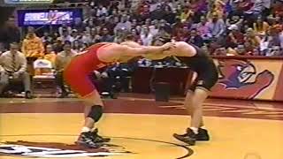 Iowa Wrestling vs Iowa State NCAA Dual 2005 133 Dan Dennis 141 Tsirtsis v Gallick 149 Ty Eustice [upl. by Nnalyrehs]