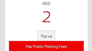 How to Pay Public Parking Fees using RTA Mobile App  no extra charges amp all areas in Dubai [upl. by Ibed]