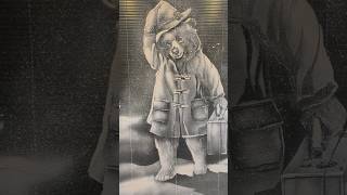 Paddington Bear made from snow spray ❄️ paddingtonbear paddington snowspray snowart [upl. by Dorsman]