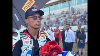 2024 WorldSBK Portimao Round  RACE 1 Highlights Toprak RAZGATLIOGLU hammer time 11° wins [upl. by Cicely936]