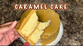 Old School Caramel Cake [upl. by Eelidnarb18]