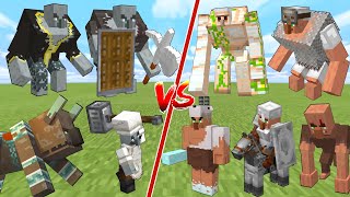 MINECRAFT RAID vs VILLAGER in Minecraft Mob Battle [upl. by Anirav]