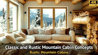 Minimalist Rustic Mountain Cabin Ideas Elegant Rustic Mountain Cabin Ideas [upl. by Sabanrab]