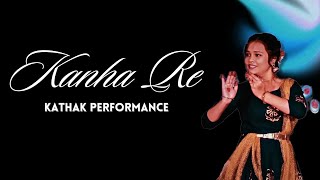 Kanha Re in Kathak  Stage Performance  Riddhi Das  Neeti Mohan [upl. by Markos]