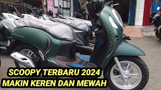 WOW KEREN BANGET SCOOPY 2024 INI HARGA DAN CICILAN NYA [upl. by Iroak]