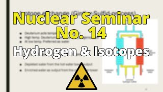 Seminar 14  Hydrogen Isotopes [upl. by Gosney]