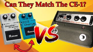 Boss BP1w amp CE2w Vs Boss CE1 Chorus Ensemble [upl. by Renato]