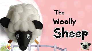 How to make sheep with cotton and paper [upl. by Roslyn924]