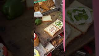 conic Pizza Grilled Sandwich Making In Indore creatingforindia shorts streetfood [upl. by Jamill]