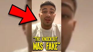 Tommy Fury Reacts To Jake Paul KNOCKOUT On Tyron Woodley [upl. by Scheck]