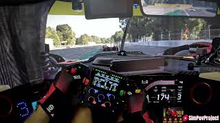 Ferrari 499P Monza Tribute  Epic OnBoard Camera  POV  LMU [upl. by Juliana981]