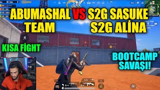 ABUMASHAL VS S2G SASUKE Pubg Mobile Yayıncı Karşılaşmaları [upl. by Race791]